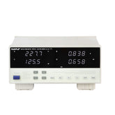 Digital TRMS Power Meter AC DC 600V 20A 40A High-accuracy Bench Power Factor & Power Meter Tester LED digital screen Data Lock